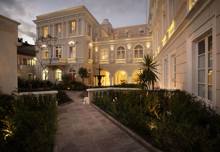 Ecuador, Quito, Casa Gangotena